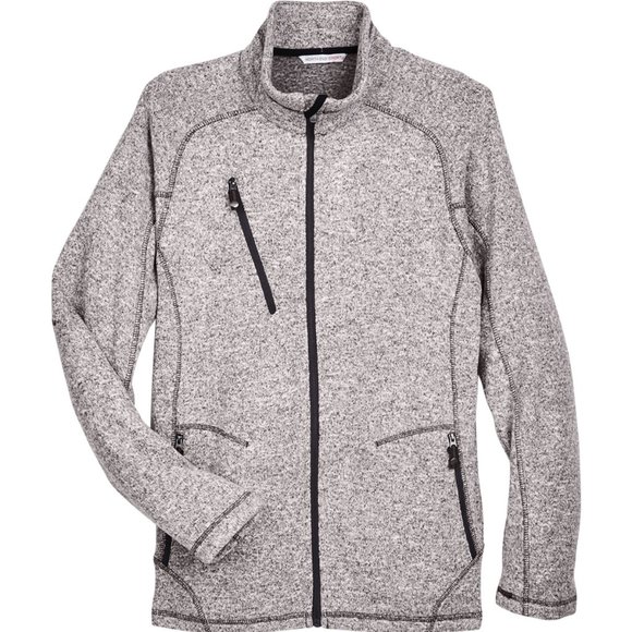 Mens' Sweater Fleece Jacket - Picture 1 of 3